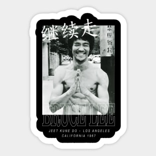 Movie Bruce Jeet Kune Do Be Water Lee Vintage Sticker
